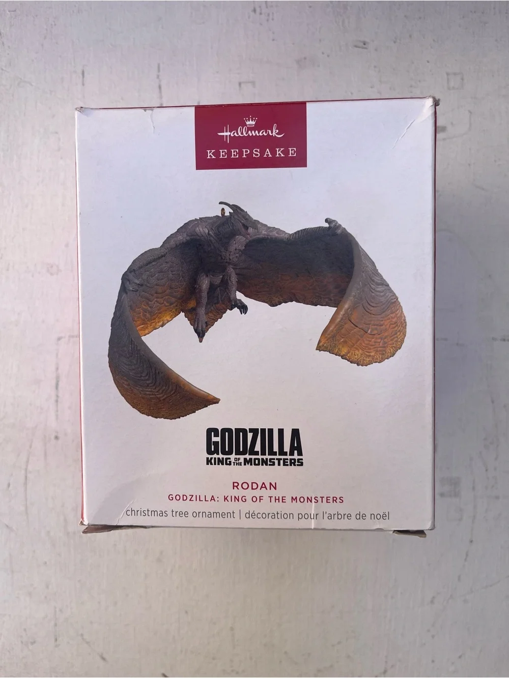Hallmark Keepsake Rodan King of Monsters Godzilla Ornament